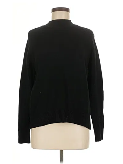 Pre-owned Quince Turtleneck Sweater In Black