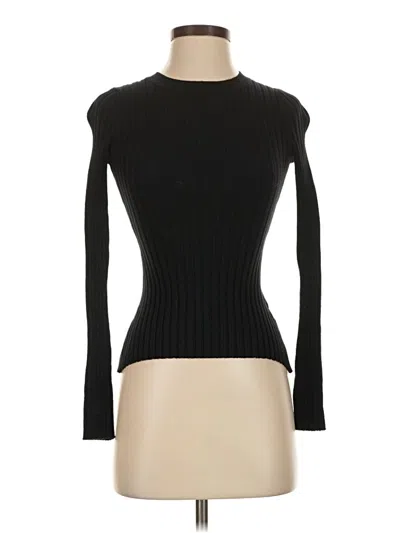 Pre-owned Quince Turtleneck Sweater In Black