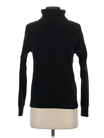 Pre-owned Quince Turtleneck Sweater In Black