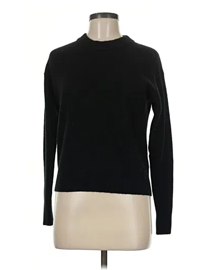 Pre-owned Quince Turtleneck Sweater In Black