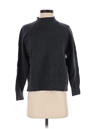 Pre-owned Quince Turtleneck Sweater In Gray