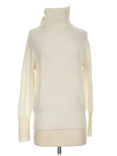Pre-owned Quince Turtleneck Sweater In Ivory