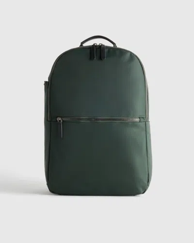 Quince Voyage Nylon Slim Travel Backpack In Green