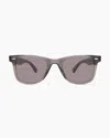Quince Walker Polarized Acetate Sunglasses In Clear Slate With Grey Lens
