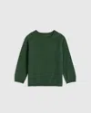 Quince Washable Cashmere Crewneck Sweater In Green