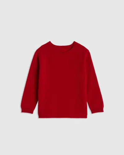 QUINCE WASHABLE CASHMERE CREWNECK SWEATER