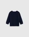 Quince Washable Cashmere Crewneck Sweater In True Navy