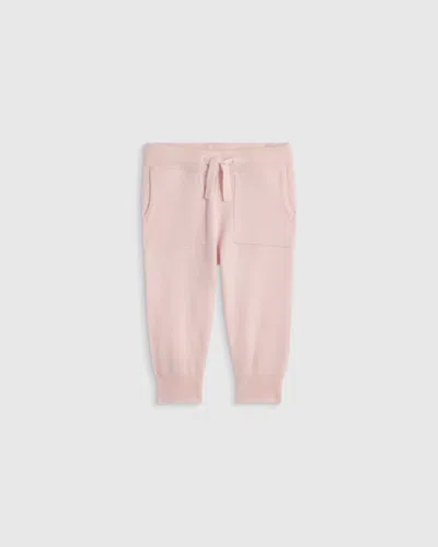 Quince Kids' Washable Cashmere Jogger In Pink