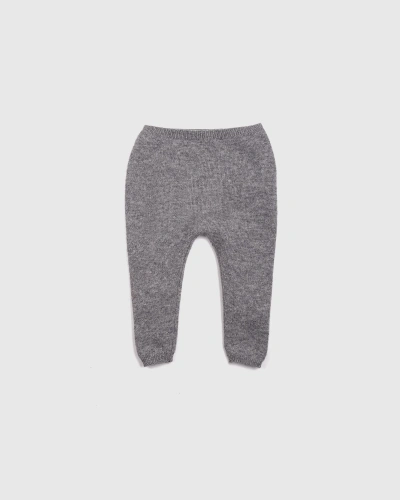 Quince Babies' Washable Cashmere Leggings In Heather Grey