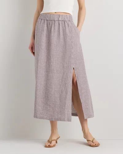 Quince Women's 100% European Linen Maxi Skirt