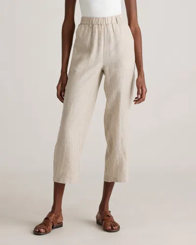 Quince Women's 100% European Linen Pants In Flax