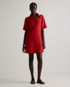 Quince Women's 100% European Linen Popover Mini Dress