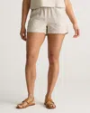 Quince Women's 100% European Linen Shorts In Flax