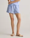 Quince Women's 100% European Linen Shorts In French Blue