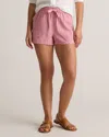 Quince Women's 100% European Linen Shorts In Mauve Mist