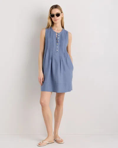 Quince Women's 100% European Linen Sleeveless Swing Dress