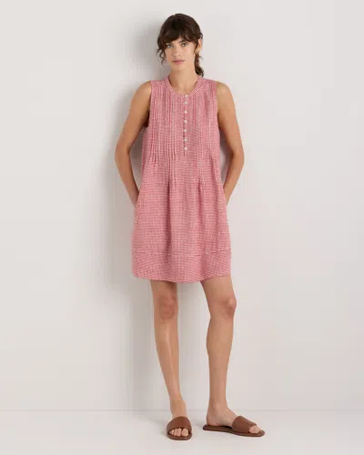 Quince Women's 100% European Linen Sleeveless Swing Dress
