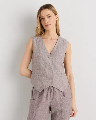 Quince Women's 100% European Linen Vest