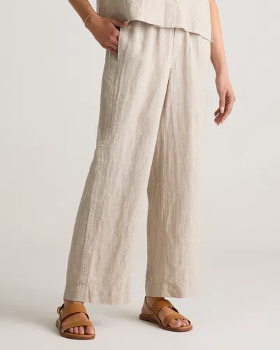 Quince Women's 100% European Linen Wide Leg Pants In Flax