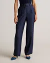 Quince Women's 100% Silk Twill Trouser In Deep Navy