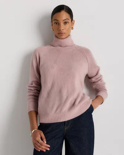 Quince Women's 100% Yak Wool Turtleneck Sweater In Brown