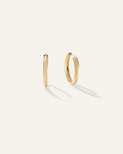 Quince Women's 14k Gold Bold Hoop Earrings In Yellow Gold