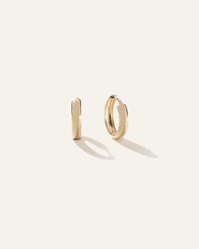 Quince Women's 14k Gold Bold Hoop Earrings In Yellow Gold