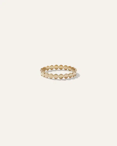 Quince Women's 14k Gold Circle Eternity Band Rings In Yellow Gold