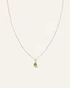 Quince Women's 14k Gold Diamond & Semi-precious Gemstone Drop Necklace In Yellow Gold