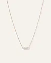 Quince Women's 14k Gold Diamond Scatter Necklace In Yellow Gold