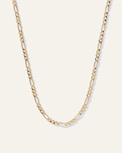 Quince Women's 14k Gold Figaro Chain Necklace In Yellow Gold