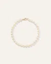 Quince Women's 14k Gold Freshwater Cultured Pearl Bracelet In Yellow Gold