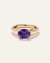 Quince Women's 14k Gold Gemstone Vintage Inspired Ring