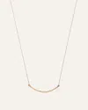Quince Women's 14k Gold Hammered Curve Necklace In Yellow Gold