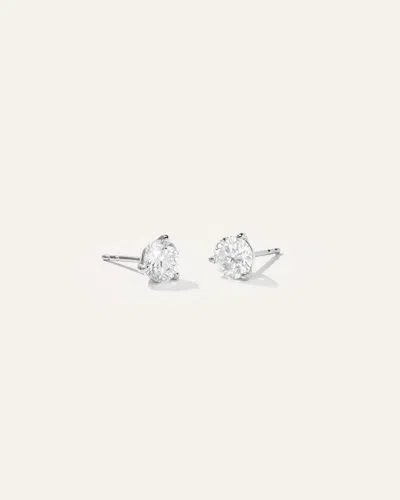 Quince Women's 14k Gold Lab Grown Diamond Martini Studs