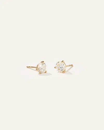 Quince Women's 14k Gold Lab Grown Diamond Martini Studs
