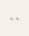 Quince Women's 14k Gold Lab Grown Diamond Solitaire Studs In White Gold