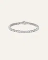 Quince Women's 14k Gold Lab Grown Diamond Tennis Bracelet In White Gold
