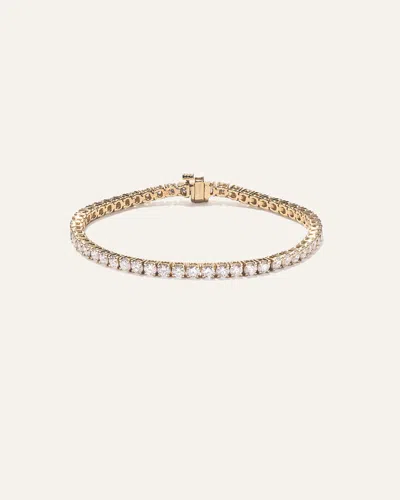 Quince Women's 14k Gold Lab Grown Diamond Tennis Bracelet In Yellow Gold