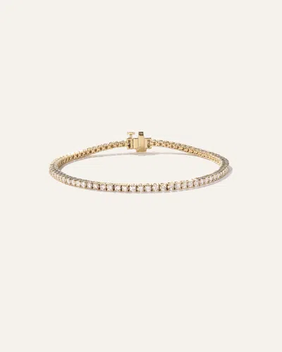 Quince Women's 14k Gold Lab Grown Diamond Tennis Bracelet In Yellow Gold