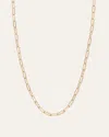 Quince Women's 14k Gold Long Chain Link Necklace In Yellow Gold