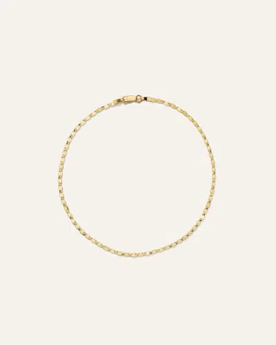 Quince Women's 14k Gold Mariner Chain Anklet In Yellow Gold