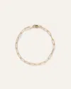 Quince Women's 14k Gold Paperclip Chain Bracelet In Yellow Gold