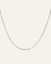 Quince Women's 14k Gold Petite Valentino Chain Necklace In White Gold