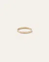 Quince Women's 14k Gold Ridge Band Rings In Yellow Gold