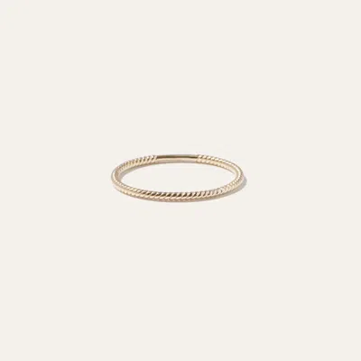Quince Women's 14k Gold Twist Ring In Yellow Gold