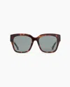 Quince Women's Addison Polarized Acetate Sunglasses In Ginger Tortoise With Grey Lens