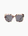 Quince Women's Addison Polarized Acetate Sunglasses In Tan Tortoise With Grey Lens