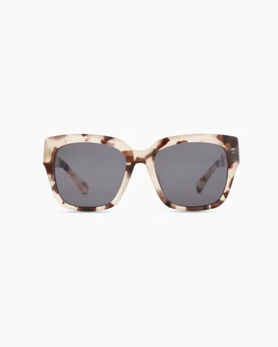 Quince Women's Addison Polarized Acetate Sunglasses In Tan Tortoise With Grey Lens