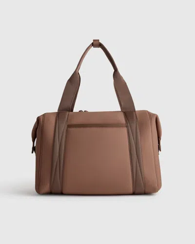 Quince Women's All-day Neoprene Duffle Bag In Brown